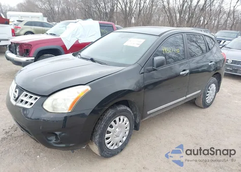 2013 Nissan Rogue S from USA, damaged, VIN JN8AS5MT1DW035704